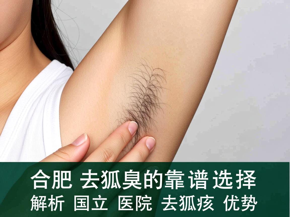 合肥去狐臭的靠谱选择，解析国立医院去狐臭优势