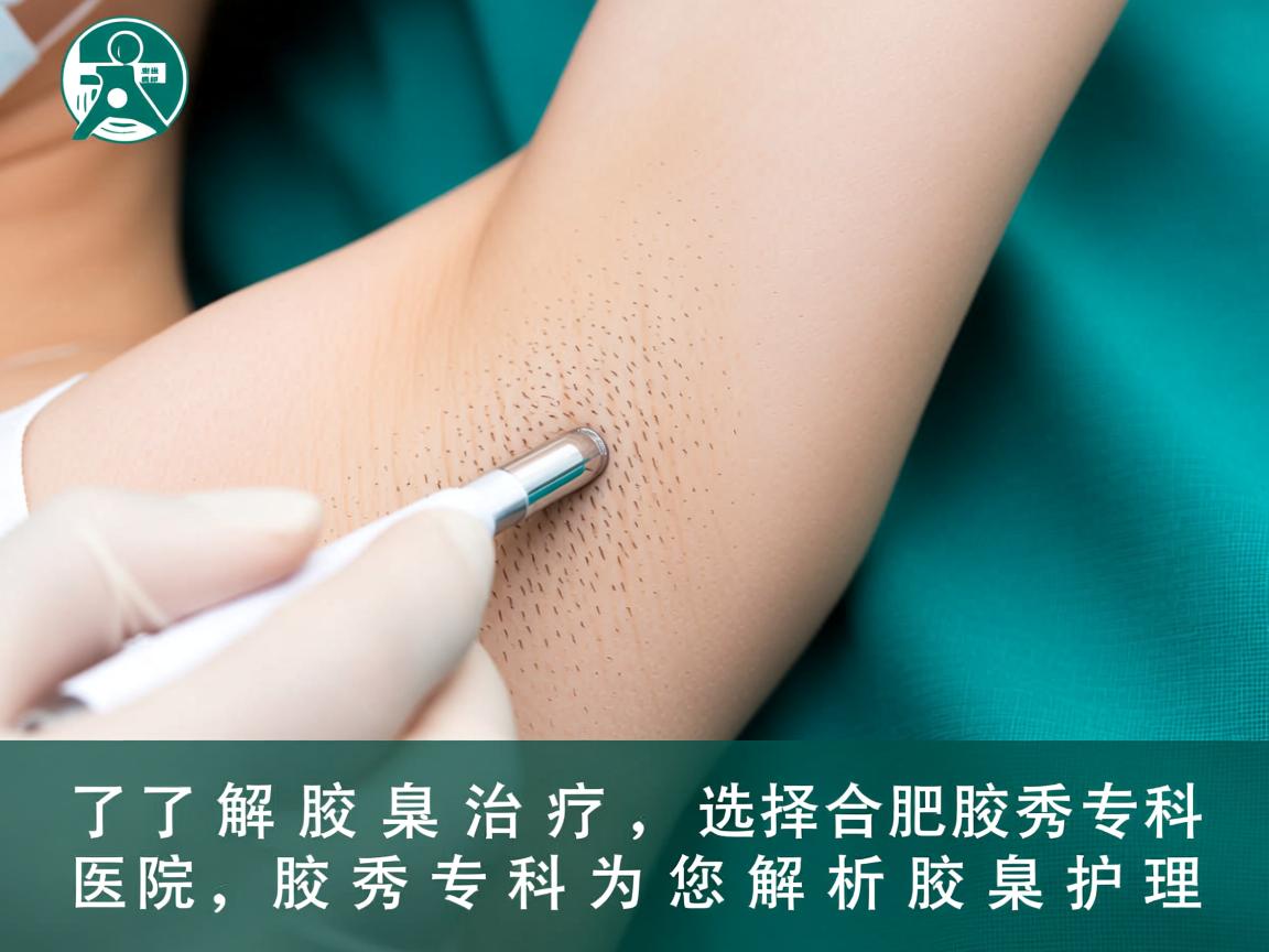 了解腋臭治疗，选择合肥腋秀专科医院，腋秀专科为您解析腋臭护理