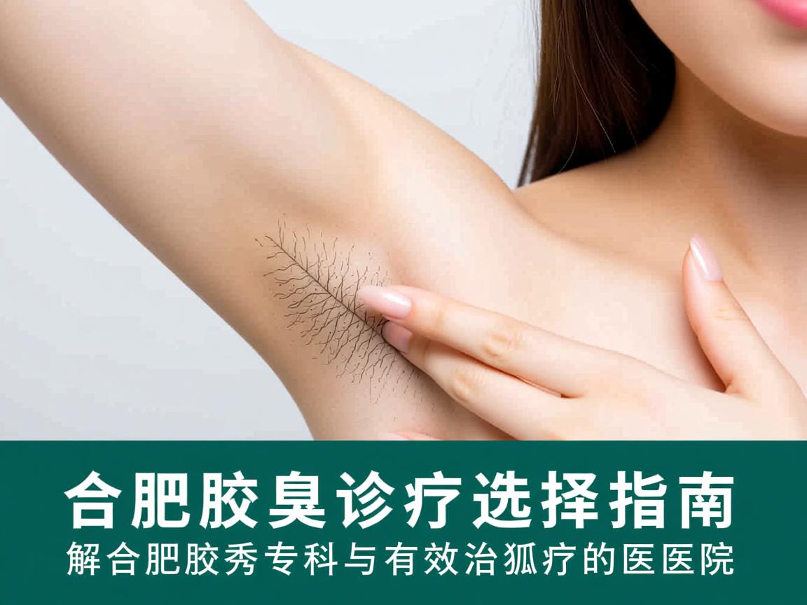 合肥腋臭诊疗选择指南，解析合肥腋秀专科与有效治疗狐臭的医院