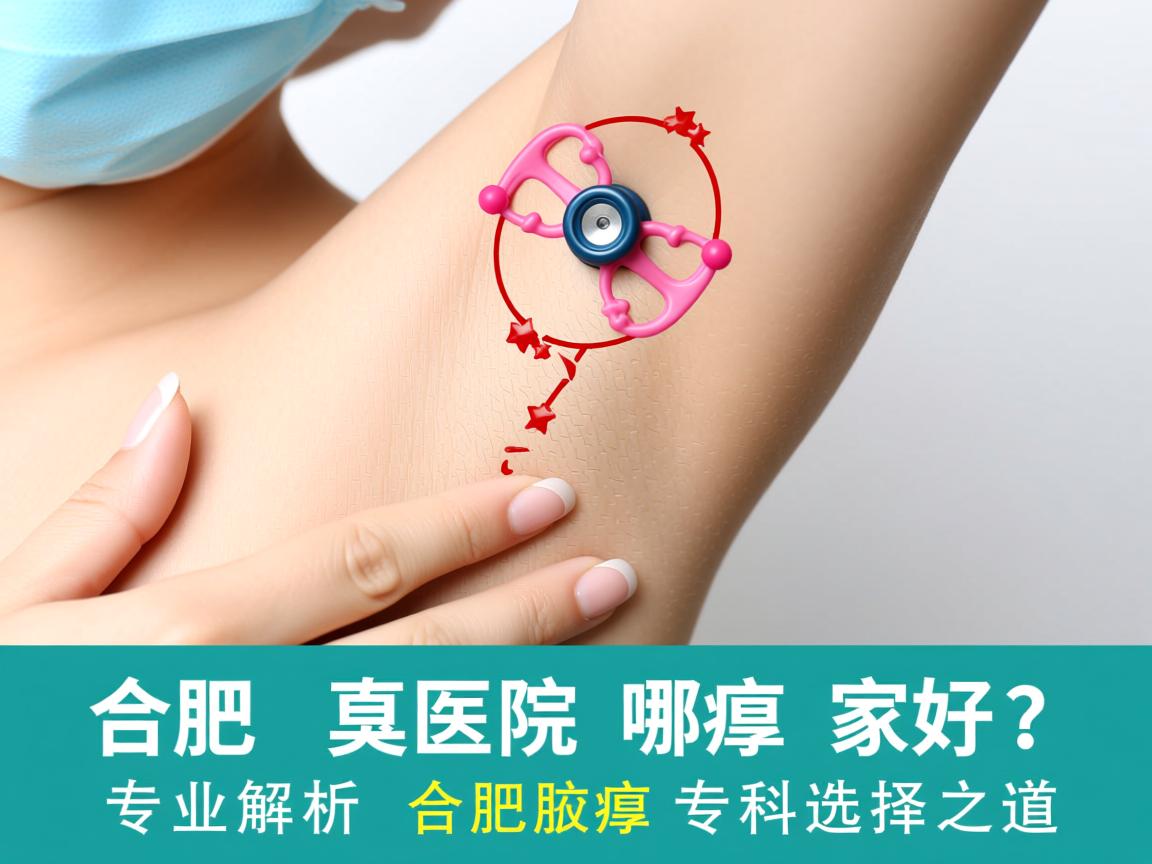 合肥腋臭医院哪家好？专业解析合肥腋臭专科选择之道