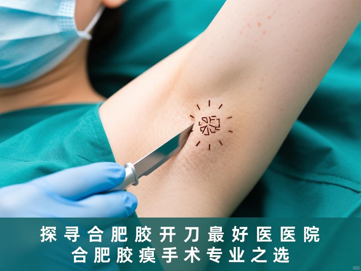 探寻合肥腋臭开刀最好医院，合肥腋臭手术专业之选