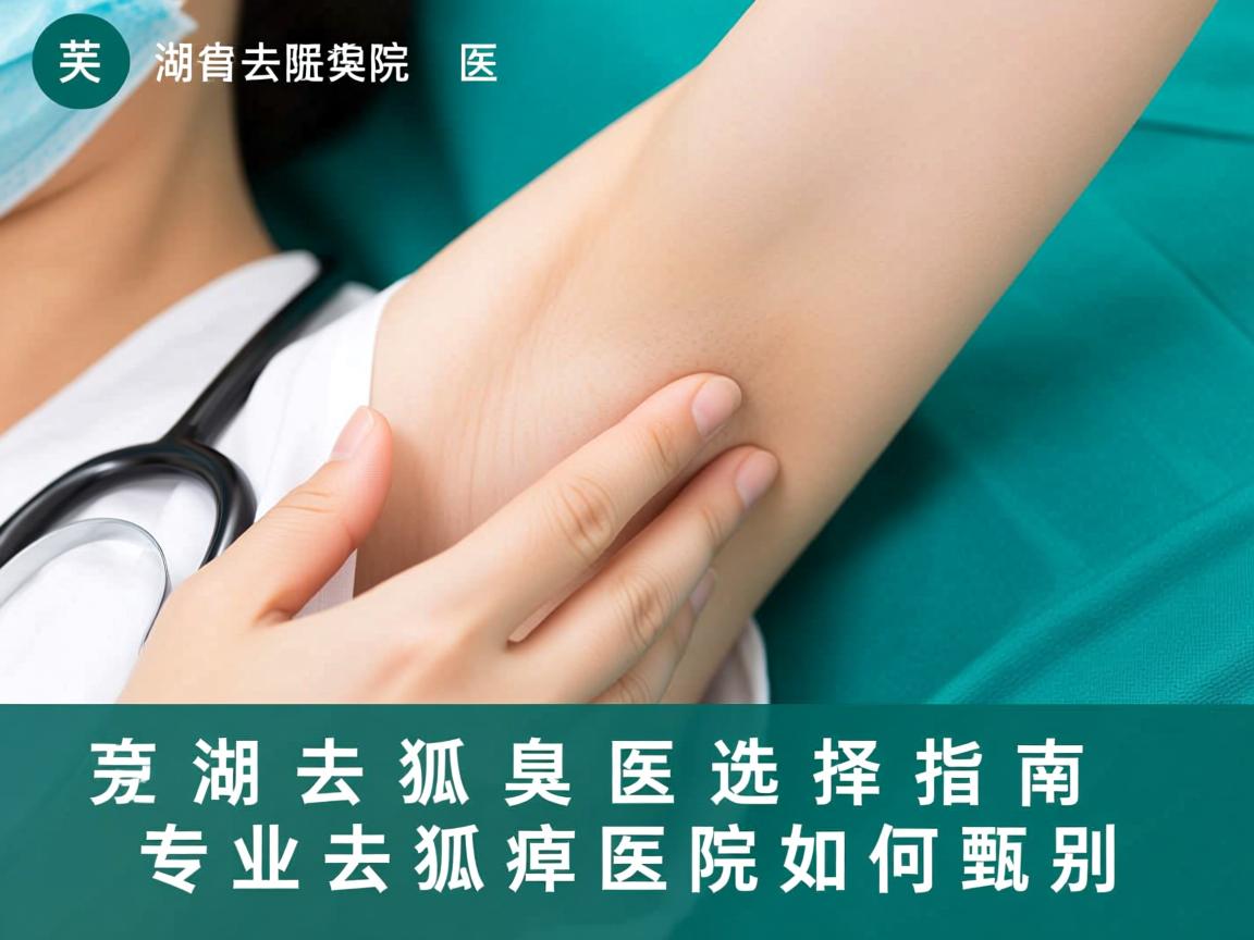 芜湖去狐臭医院选择指南,专业去狐臭医院如何甄别 芜湖去狐臭医院选择指南,专业去狐臭医院如何甄别