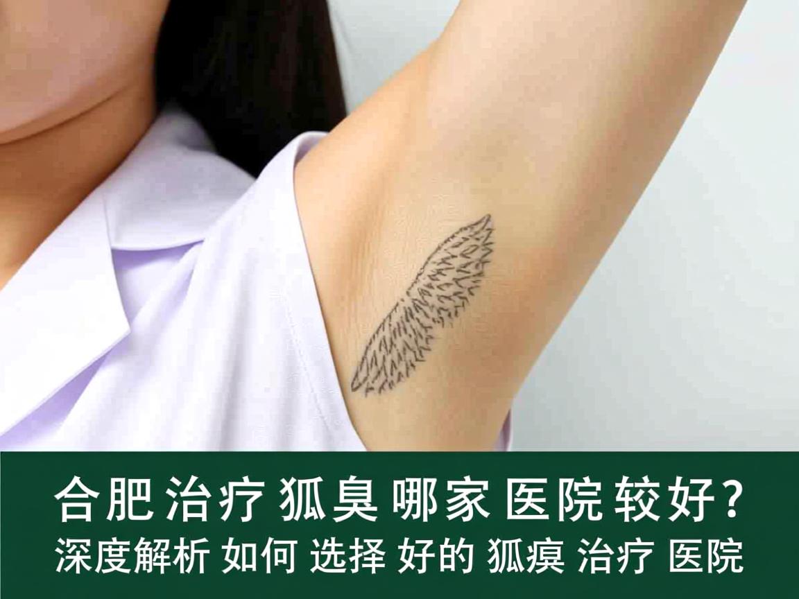 合肥治疗狐臭哪家医院较好？深度解析如何选择好的狐臭治疗医院