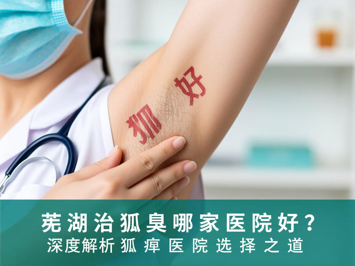 芜湖治狐臭哪家医院好？深度解析芜湖狐臭医院选择之道