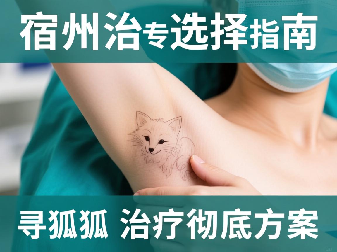 宿州治狐臭医院专业选择指南，探寻宿州狐臭治疗彻底方案