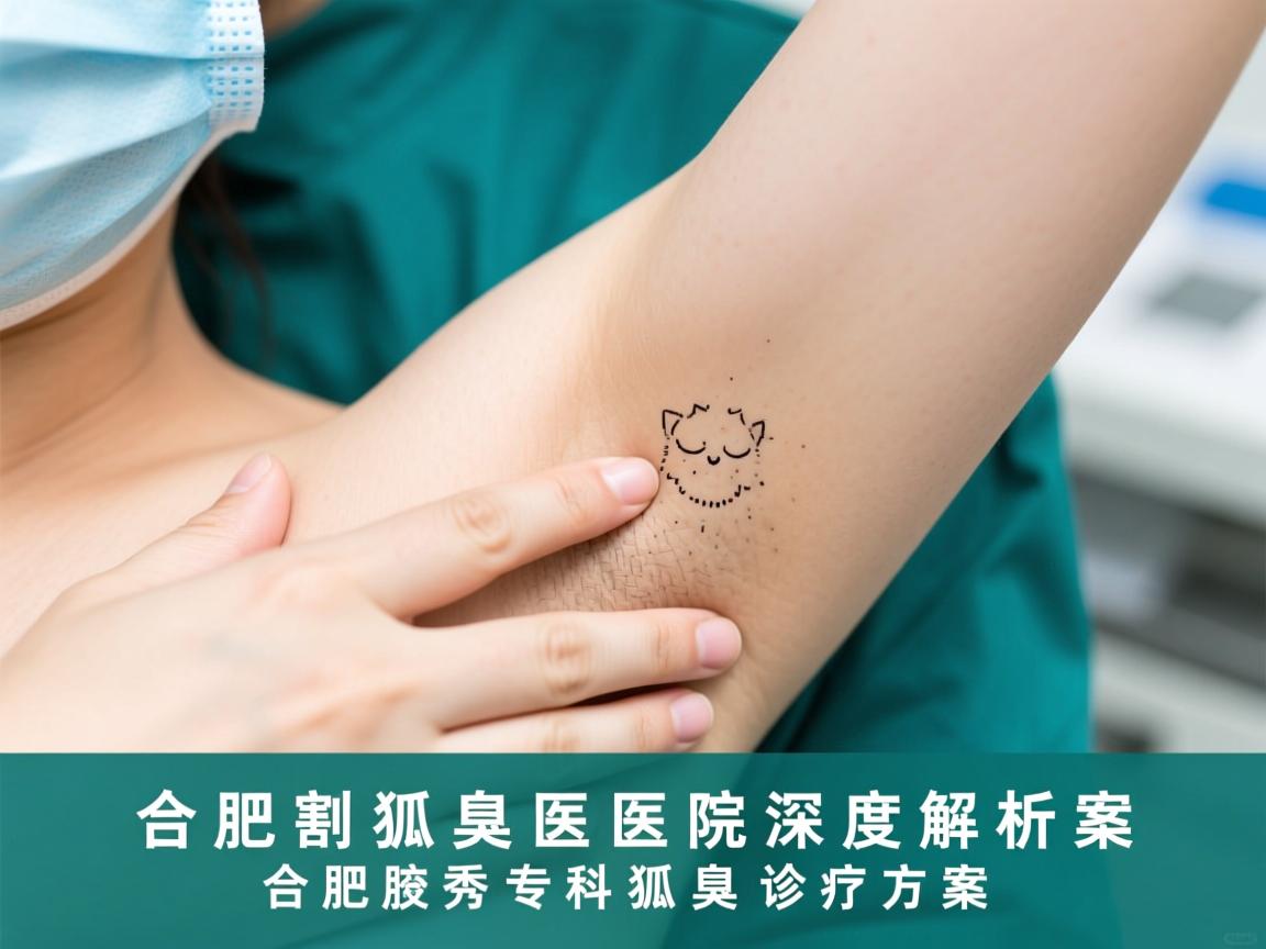 合肥割狐臭医院深度解析，合肥腋秀专科的狐臭诊疗方案