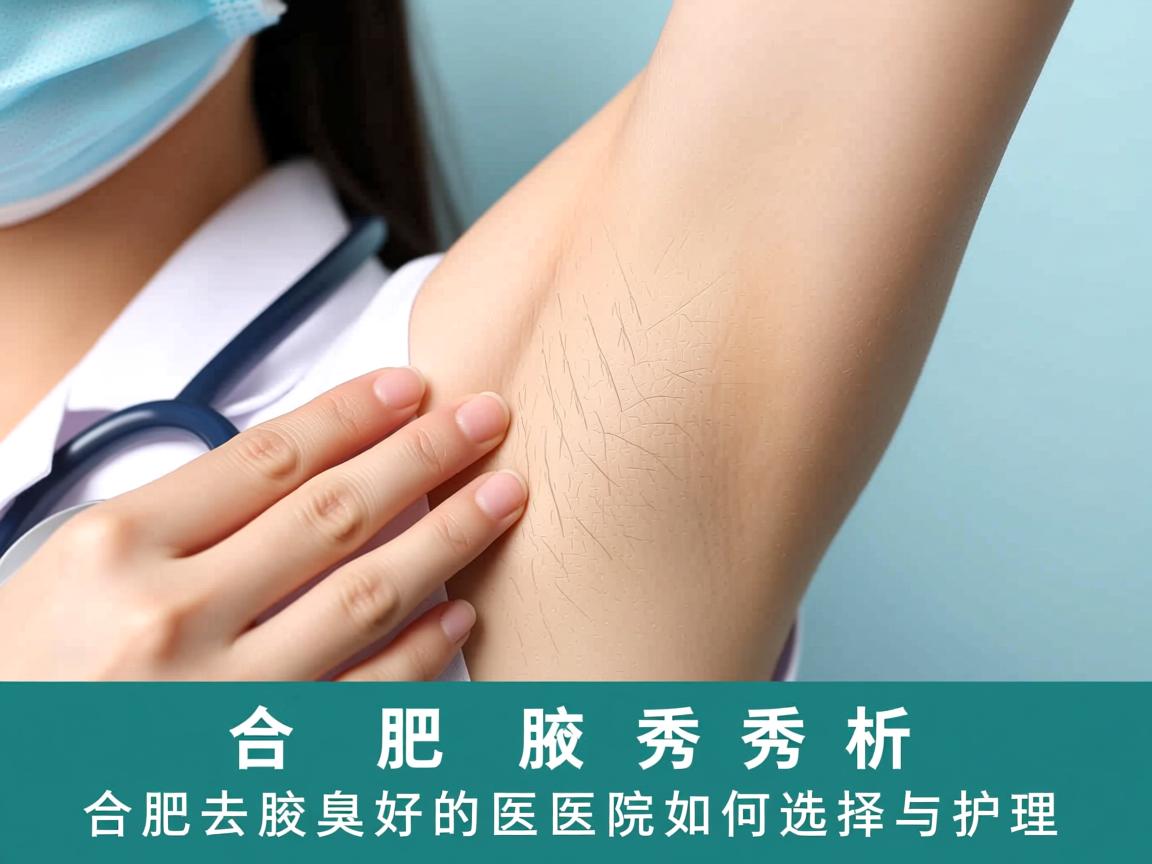 合肥腋秀解析，合肥去腋臭好的医院如何选择与护理
