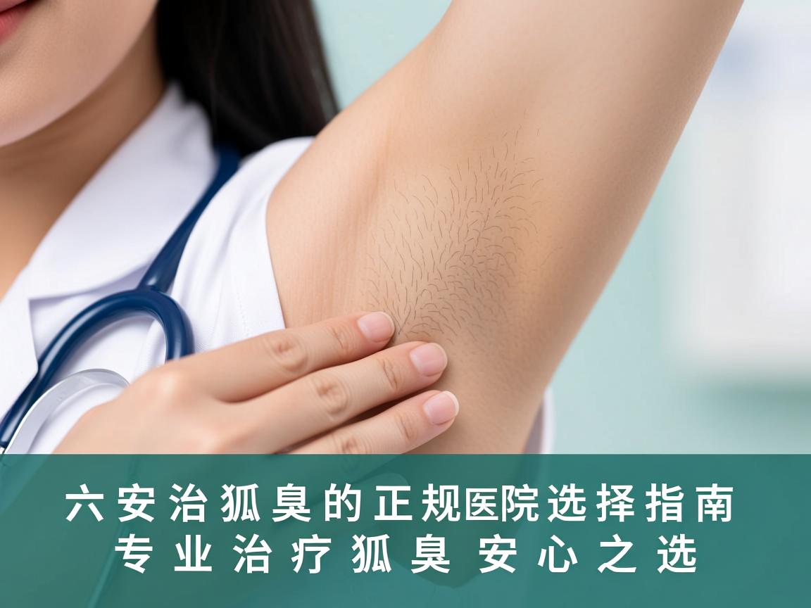六安治狐臭的正规医院选择指南，专业治疗狐臭的安心之选