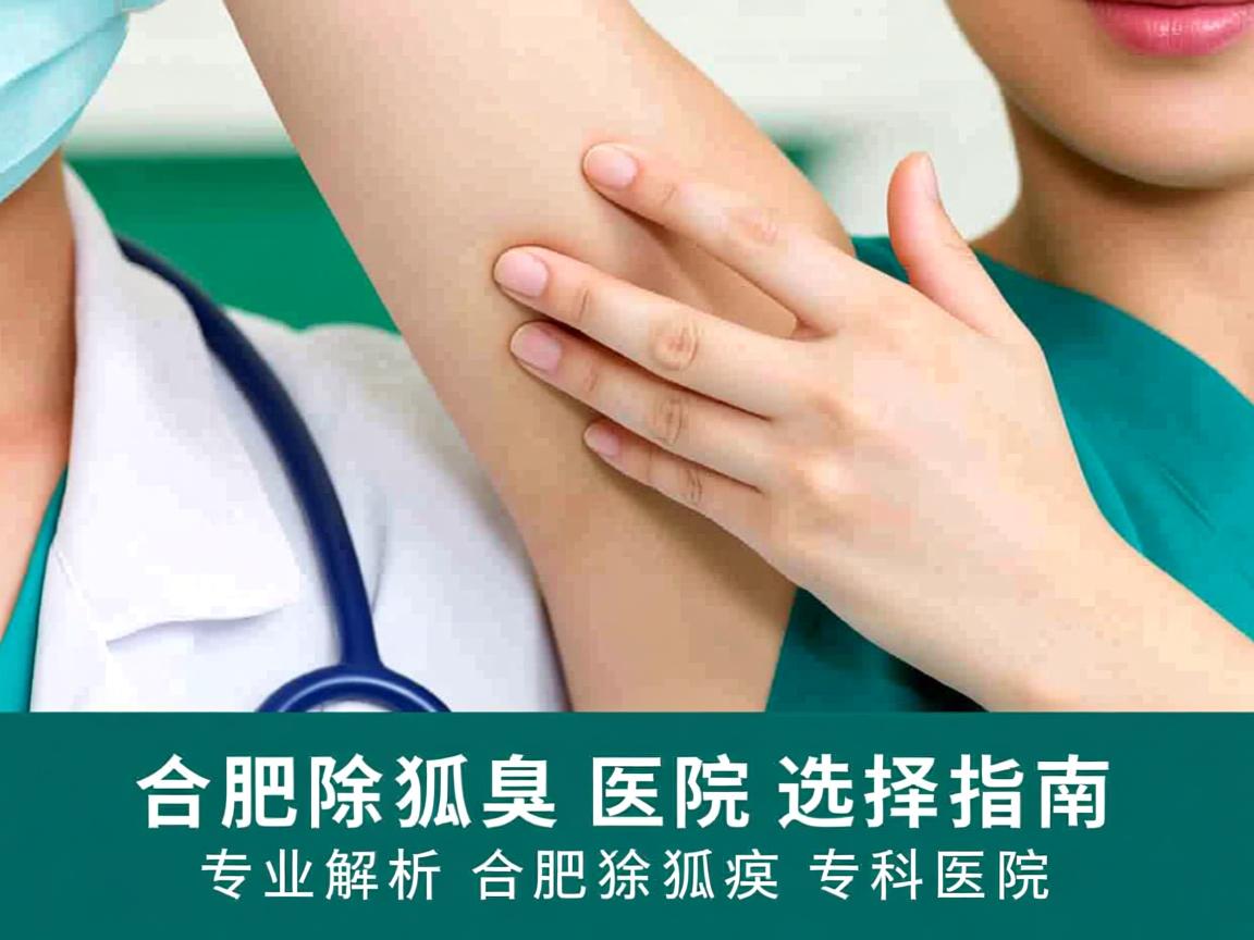 合肥除狐臭医院选择指南，专业解析合肥除狐臭专科医院