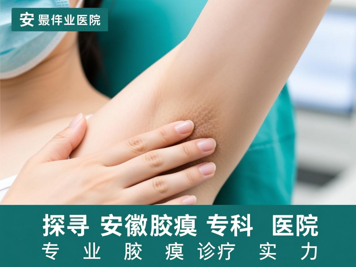 探寻安徽腋臭专科医院最佳选择，聚焦专业腋臭诊疗实力