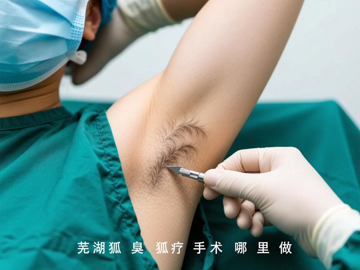 芜湖狐臭诊疗选择指南，详解芜湖狐臭手术哪里做