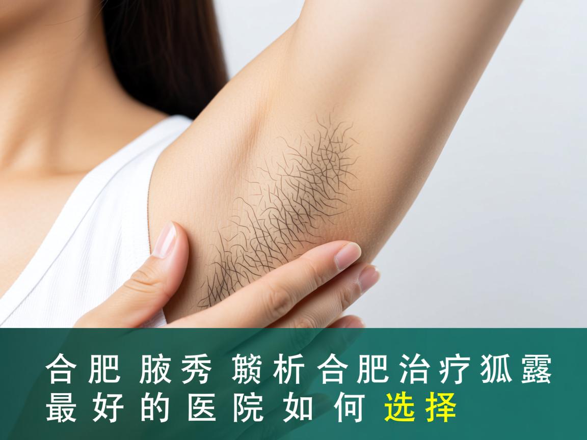 合肥腋秀解析，合肥治疗狐臭最好的医院如何选择