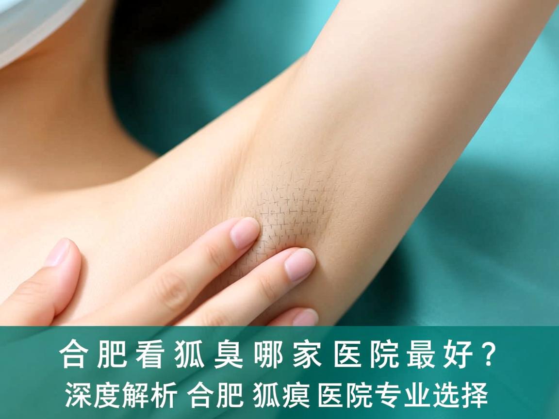 合肥看狐臭哪家医院最好？深度解析合肥狐臭医院专业选择