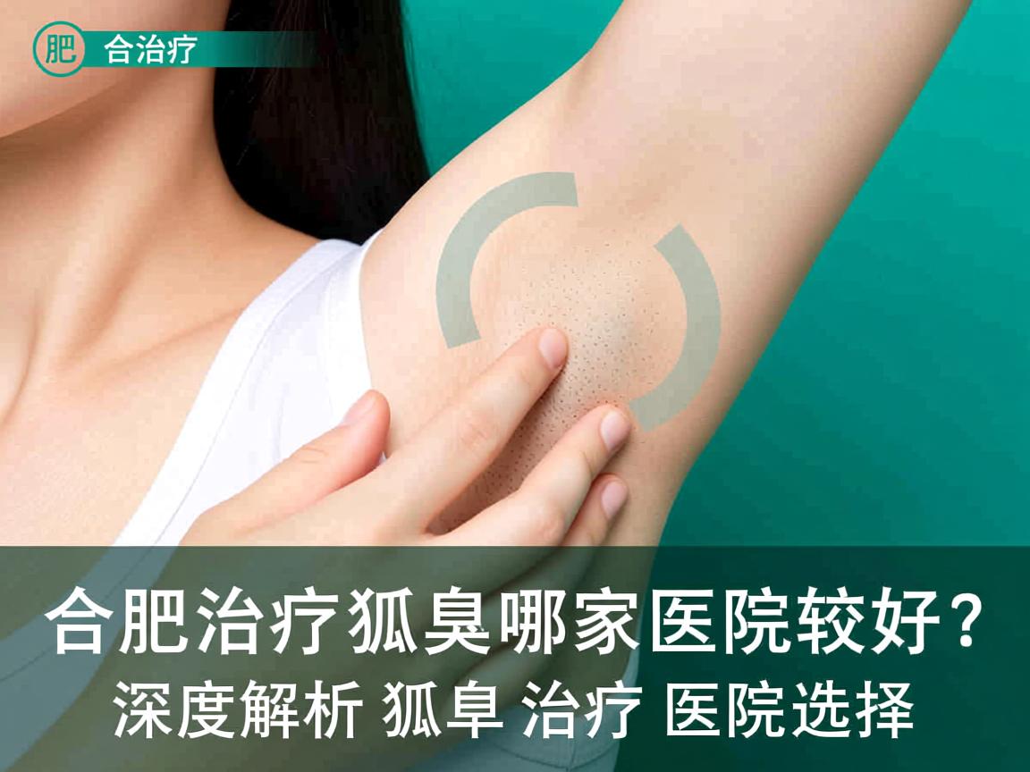 合肥治疗狐臭哪家医院较好？深度解析狐臭治疗医院选择