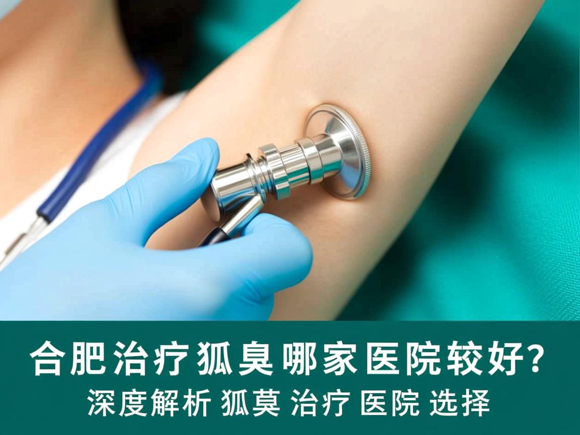 合肥治疗狐臭哪家医院较好？深度解析狐臭治疗医院选择