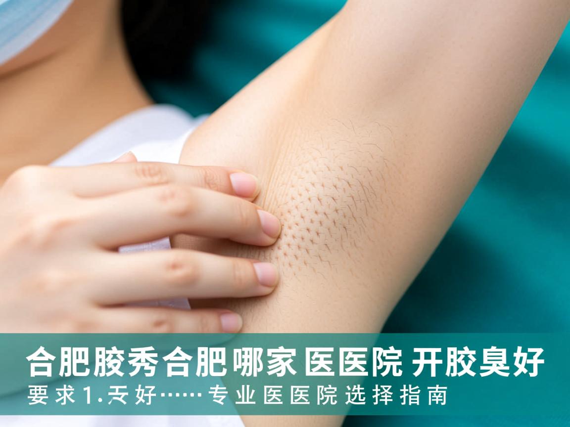 合肥腋秀解析,合肥哪家医院开腋臭好,专业医院选择指南 合肥腋秀解析,合肥哪家医院开腋臭好,专业医院选择指南