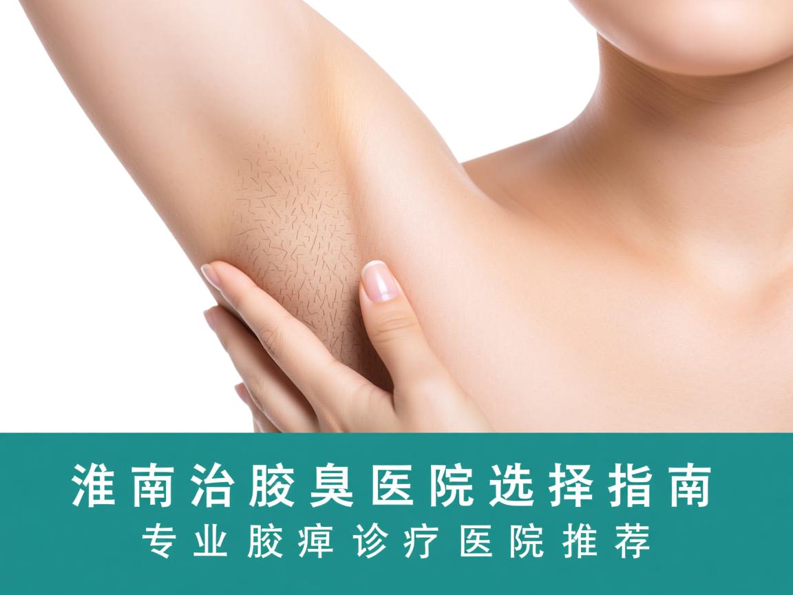 淮南治腋臭医院选择指南，专业腋臭诊疗医院推荐
