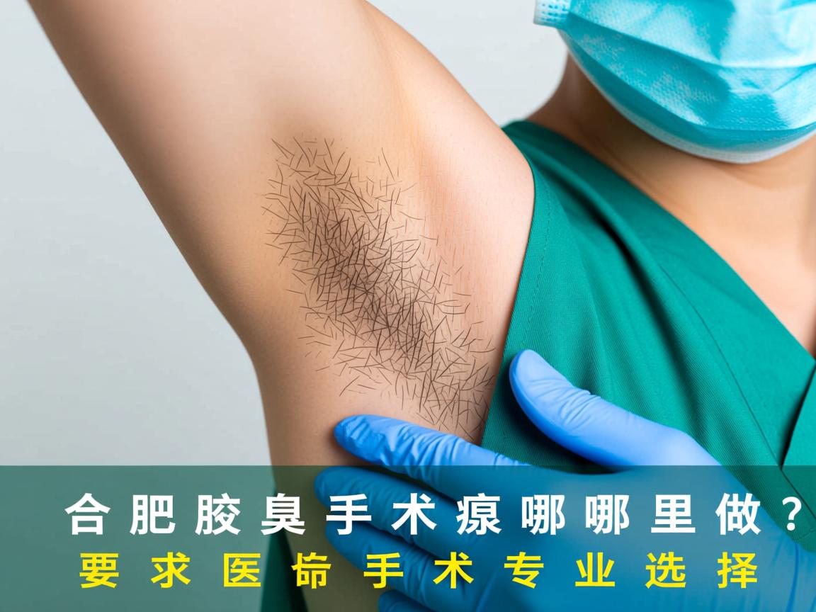 合肥腋臭手术哪里做?详解合肥腋臭手术的专业选择 合肥腋臭手术哪里做?详解合肥腋臭手术的专业选择