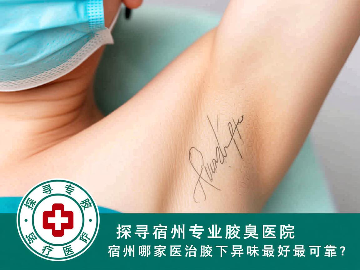 探寻宿州专业腋臭医院，宿州哪家医院治腋下异味最好最可靠？