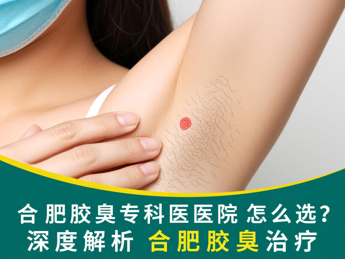 合肥腋臭专科医院怎么选？深度解析合肥腋臭治疗