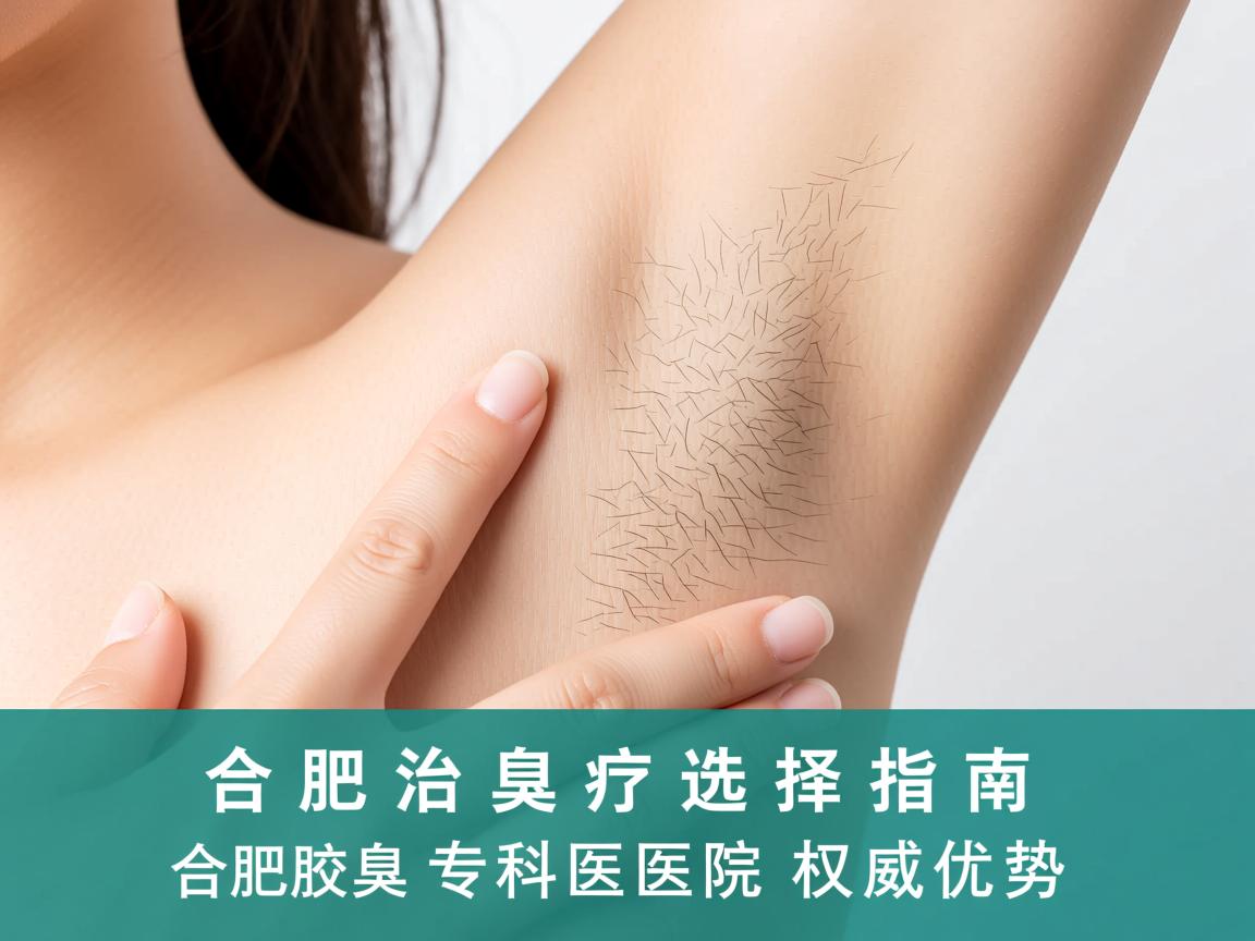 合肥腋臭治疗选择指南，解析合肥腋臭专科医院权威优势