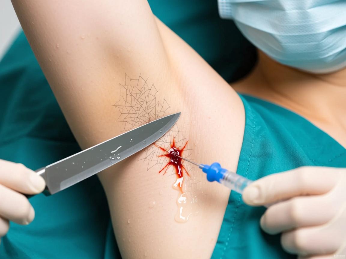 水刀治疗腋臭后要排淤血吗？详解水刀腋臭术后护理