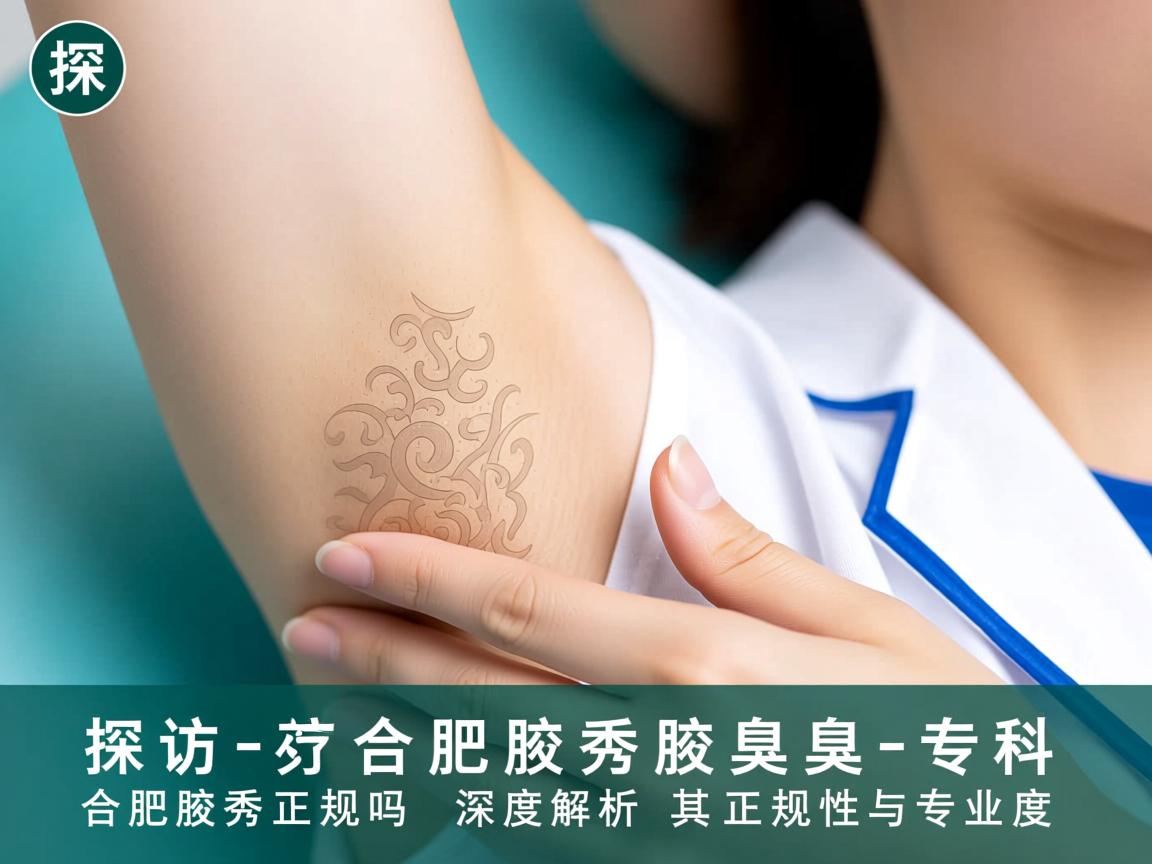 探访合肥腋秀腋臭专科，合肥腋秀正规吗，深度解析其正规性与专业度