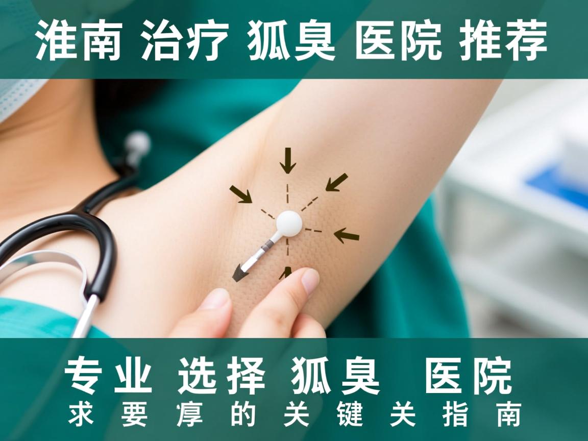 淮南治疗狐臭医院推荐，专业选择狐臭医院的关键指南