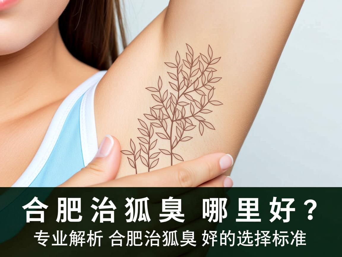 合肥治狐臭哪里好？专业解析合肥治狐臭好的选择标准