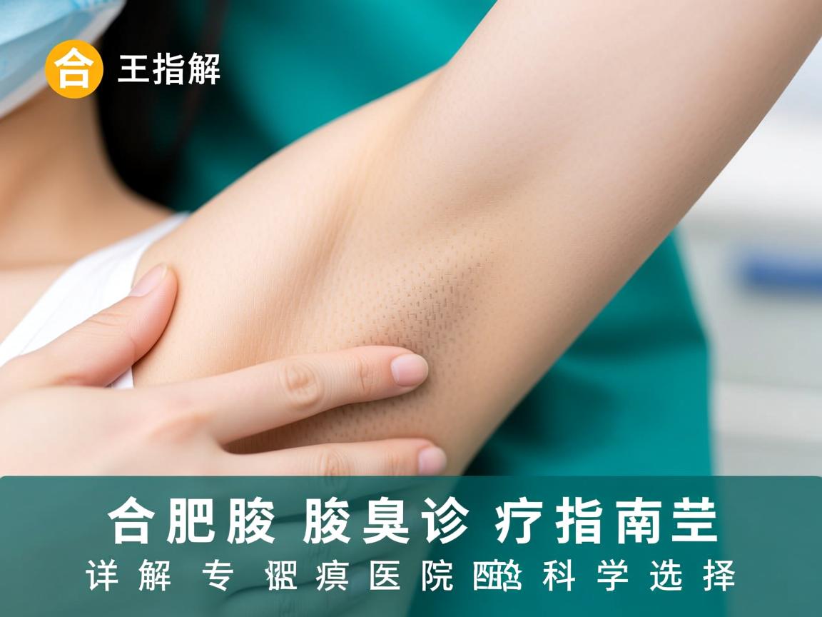 合肥腋臭诊疗指南，详解合肥专业腋臭医院的科学选择