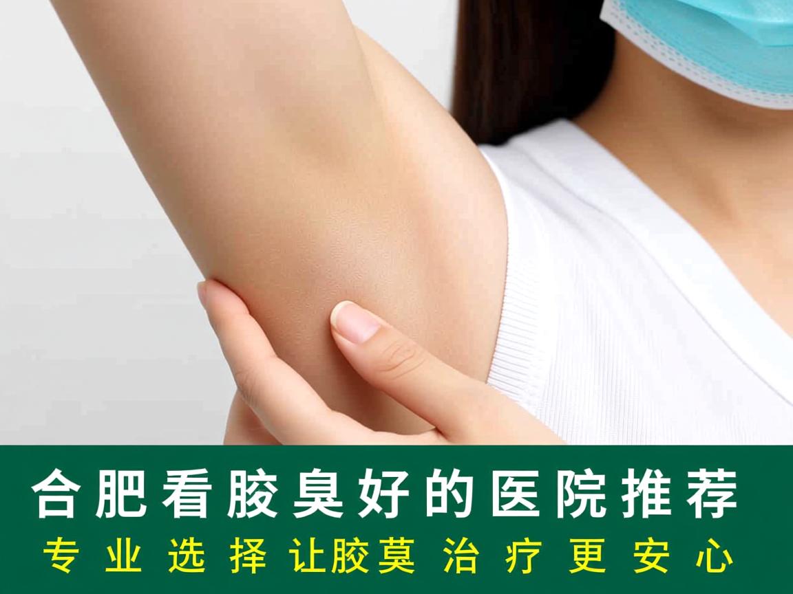 合肥看腋臭好的医院推荐，专业选择让腋臭治疗更安心