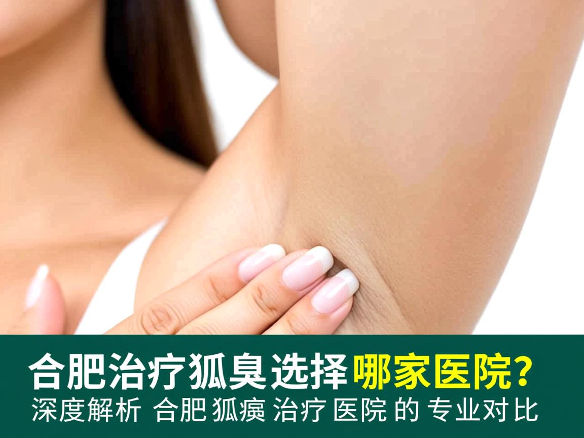 合肥治疗狐臭选择哪家医院？深度解析合肥狐臭治疗医院的专业对比