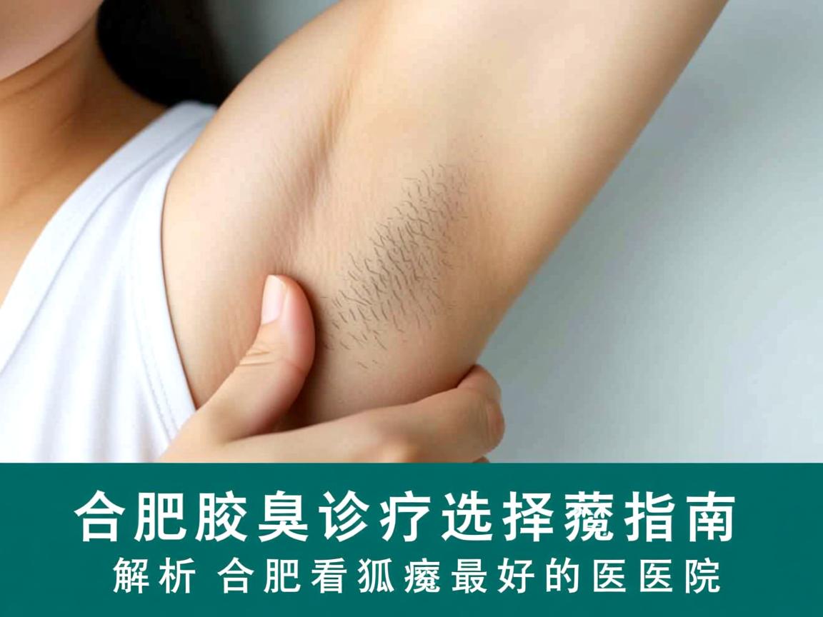 合肥腋臭诊疗选择指南，解析合肥看狐臭最好的医院