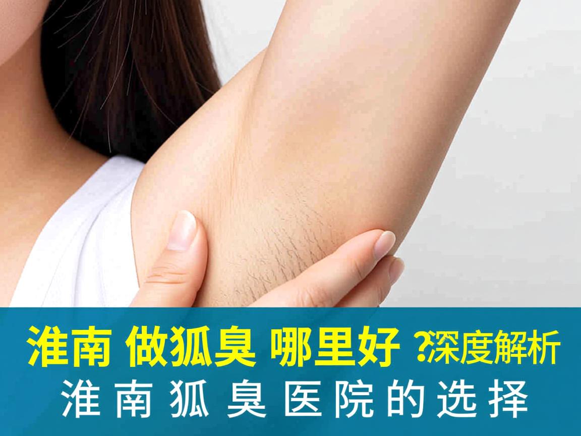 淮南做狐臭哪里好？深度解析淮南狐臭医院的选择