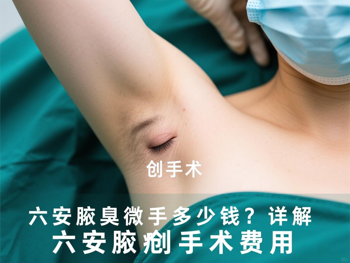 六安腋臭微创手术多少钱？详解六安腋臭微创手术费用