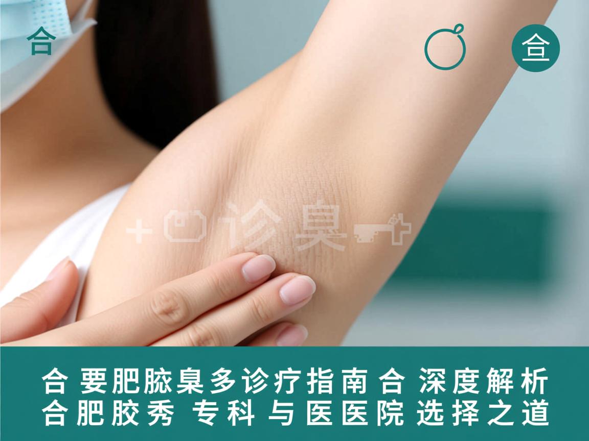 合肥腋臭诊疗指南，深度解析合肥腋秀专科与医院选择之道