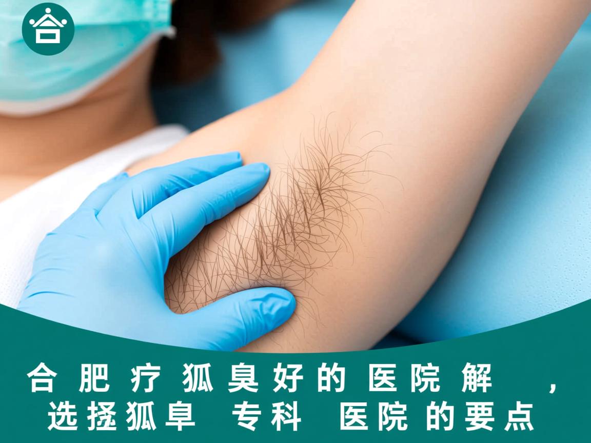 合肥治疗狐臭好的医院解析，选择狐臭专科医院的要点