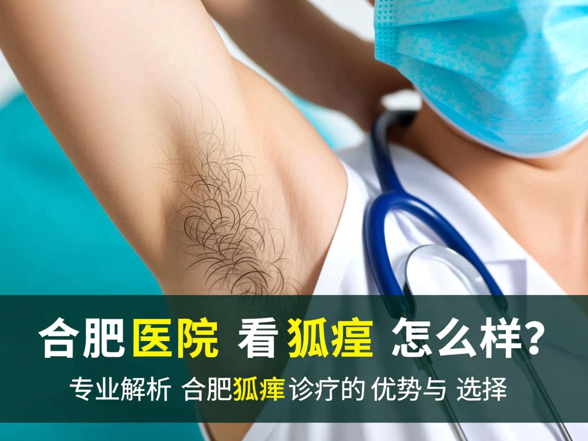 合肥医院看狐臭怎么样？专业解析合肥狐臭诊疗的优势与选择