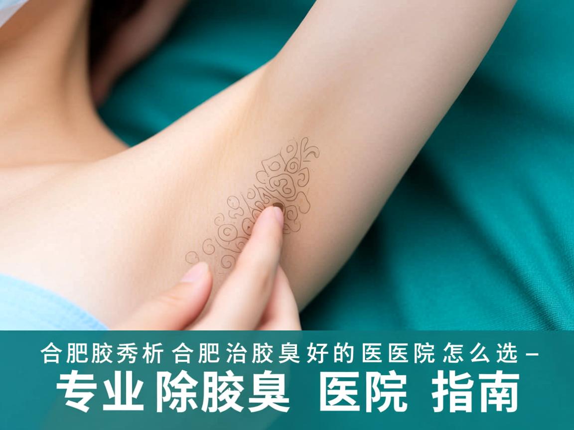 合肥腋秀解析，合肥治腋臭好的医院怎么选，专业除腋臭医院指南