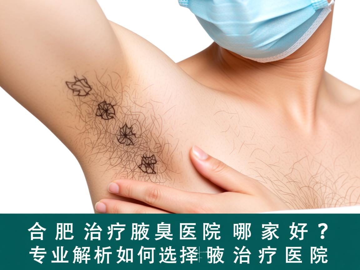 合肥治疗腋臭医院哪家好？专业解析如何选择好的腋臭治疗医院