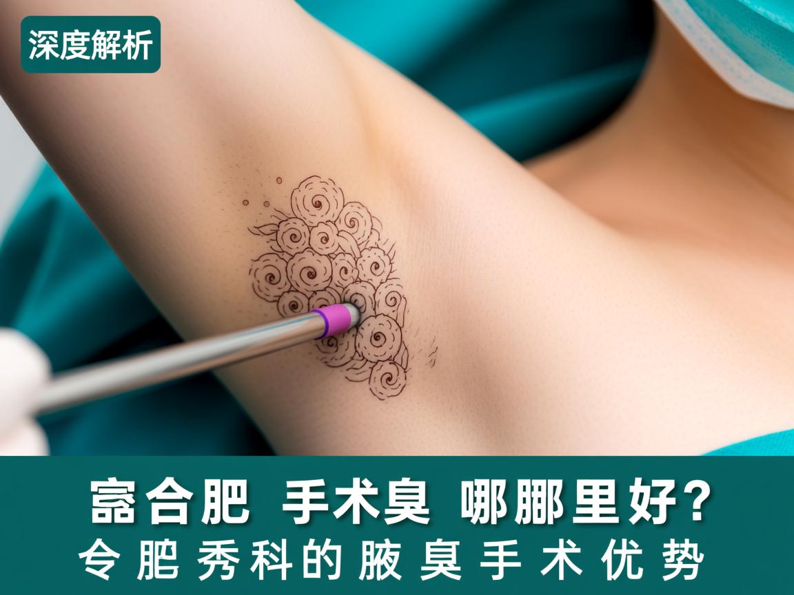 合肥腋臭手术哪里好？深度解析合肥腋秀专科的腋臭手术优势
