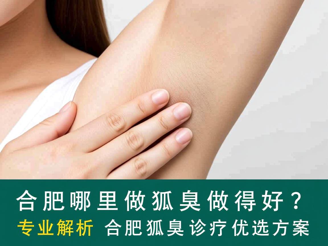 合肥哪里做狐臭做得好？专业解析合肥狐臭诊疗优选方案