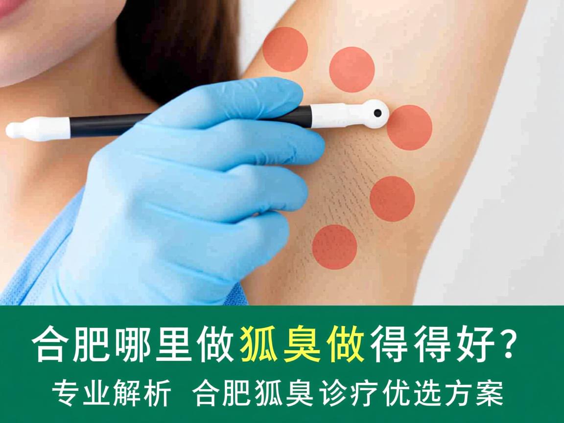 合肥哪里做狐臭做得好？专业解析合肥狐臭诊疗优选方案