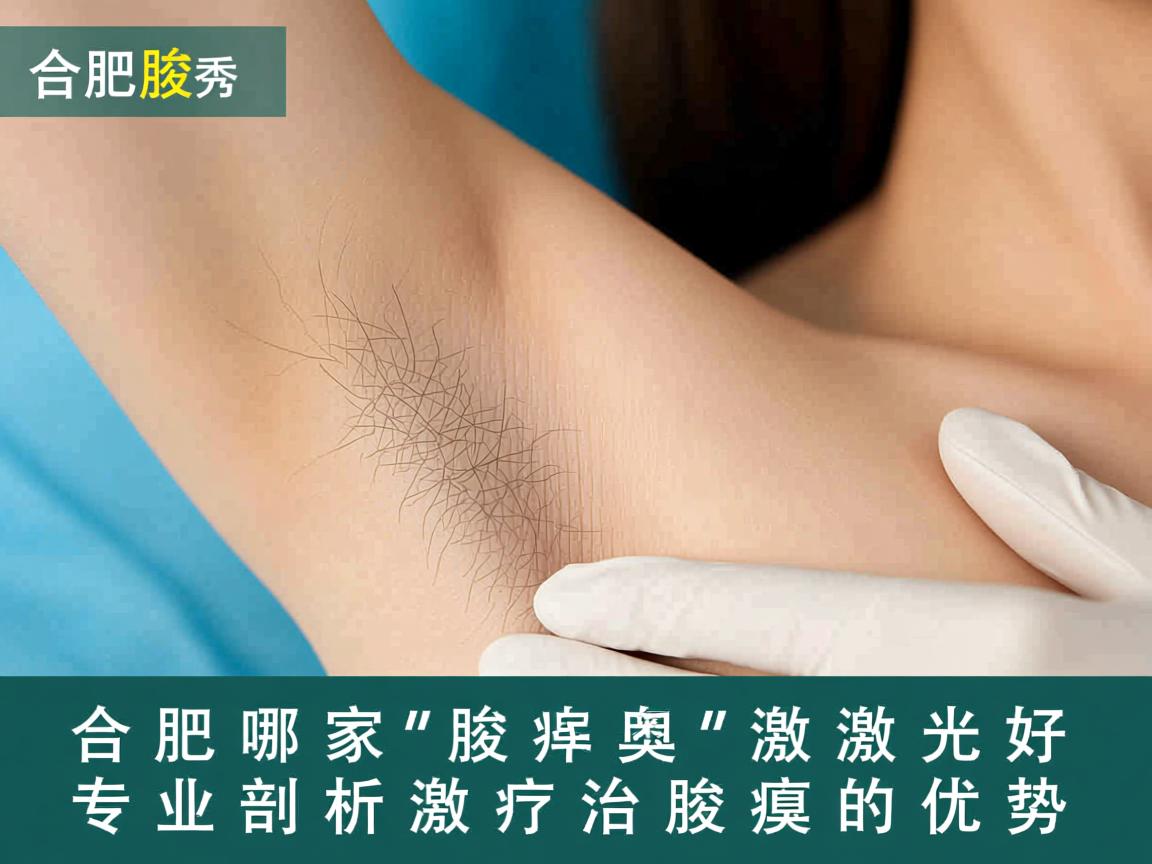 合肥腋秀解析，合肥哪家腋臭激光好，专业剖析激光治疗腋臭的优势