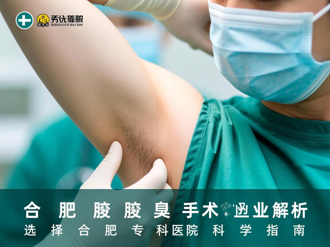合肥腋臭手术专业解析，选择合肥腋臭专科医院的科学指南
