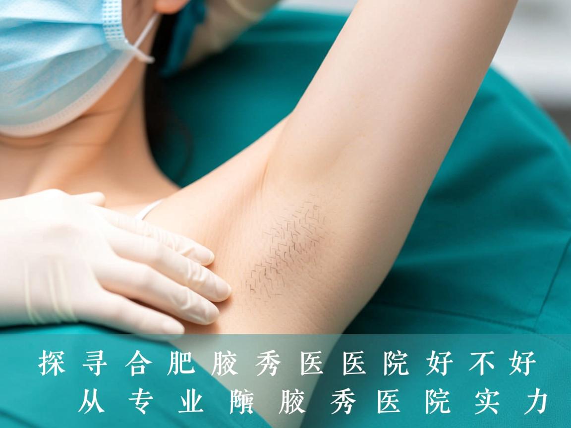 探寻合肥腋秀医院好不好，从专业角度解析腋秀医院实力