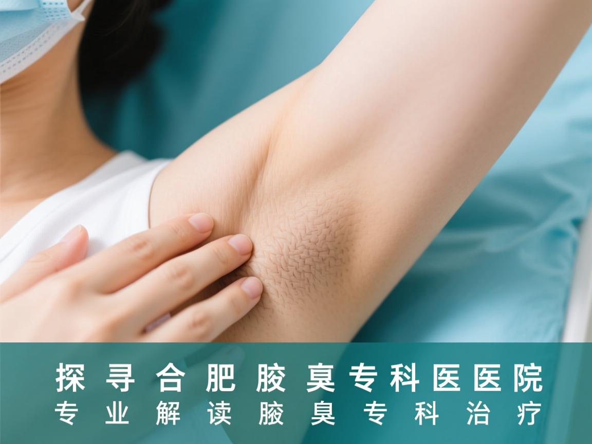 探寻合肥腋臭专科医院，专业解读腋臭专科治疗