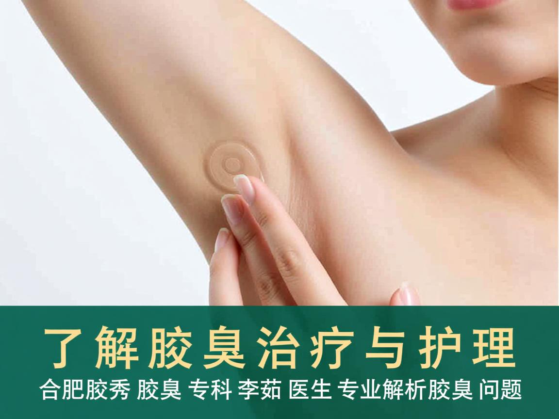 了解腋臭治疗与护理，合肥腋秀腋臭专科李茹医生专业解析腋臭问题