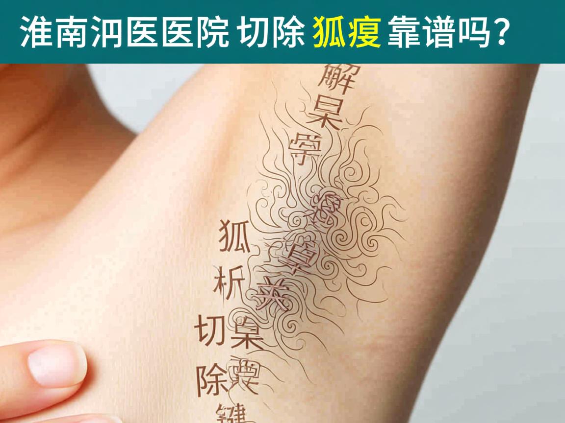 淮南医院切除狐臭靠谱吗？解析狐臭切除的关键要点