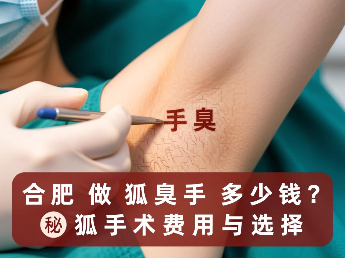 合肥做狐臭手术多少钱?揭秘狐臭手术费用与选择 合肥做狐臭手术多少钱?揭秘狐臭手术费用与选择